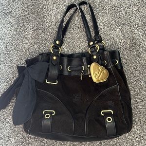 Dark brown juicy couture daydreamer bag